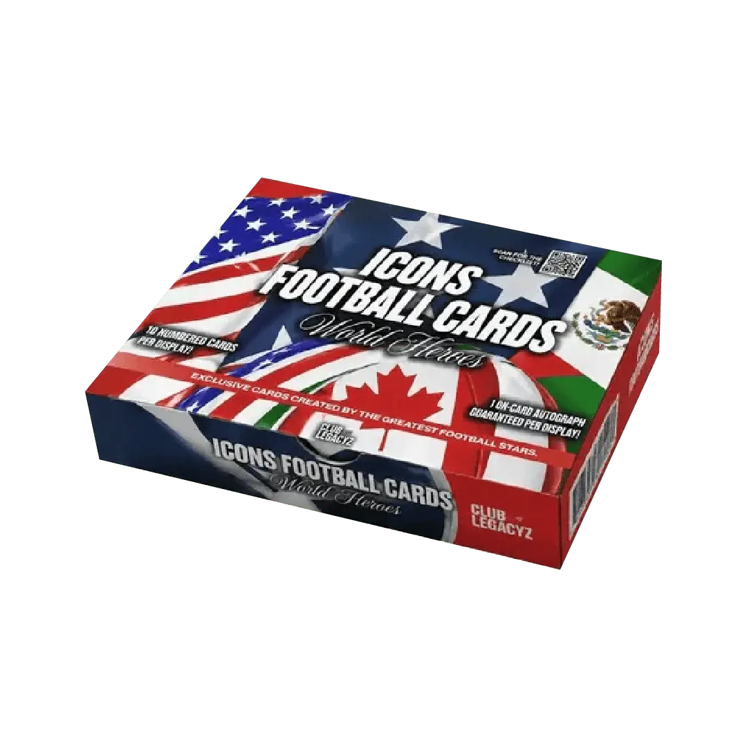 2026 Club Legacyz Icons World Heroes Soccer Fourth Edition Master Box Or Mini Box