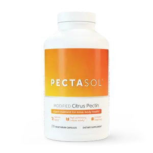 PectaSol Modified Citrus Pectin Capsules - Daily Supplement for Inflammation & Detox Support Backed by 100+ Studies