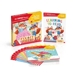 USED-DK Super Phonics My First Decodable Stories Fix-It Foxes by DK (Paperback)
