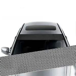 Car Windshield Sunshade Sticker, Car Sun Shades Outside Car, Sunshade For Car Outside, UV Protection Privacy Film, Heat Resistant Scratch Proof, Easy Clean Vinyl Material, Fits Most Cars and Trucks