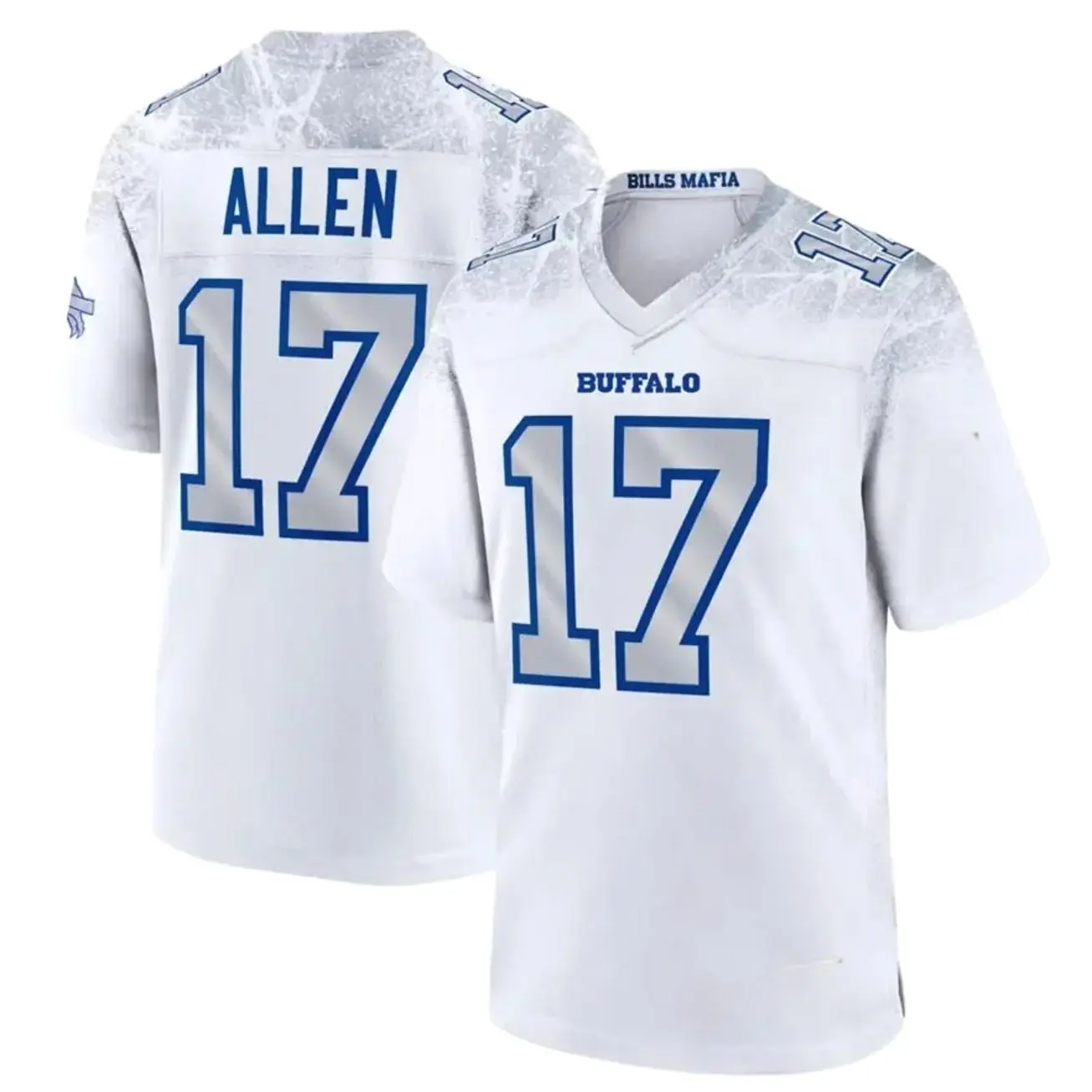 2026 New Arrivals JOHS ALLEN Rivalries White Game Jersey - Diamond Edition Number 17 College Outfit -Gift For Fans