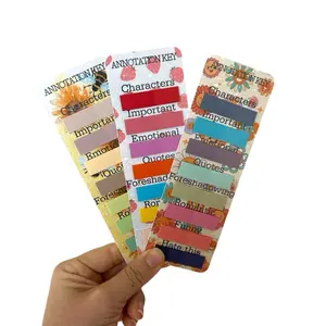 Annotation Key Handcrafted Bookmark - Premium Card Stock with Holographic Shine