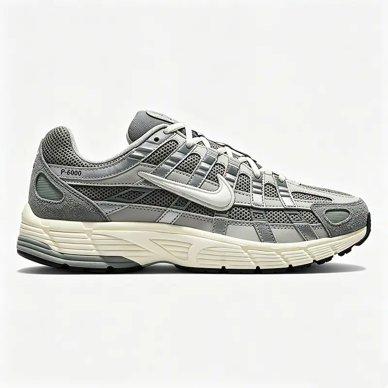 Nike P-6000 Flat Pewter Men's Men's Casual Running Shoes Nike P-6000 Flat Pewter Men's Men's Casual Running Shoes