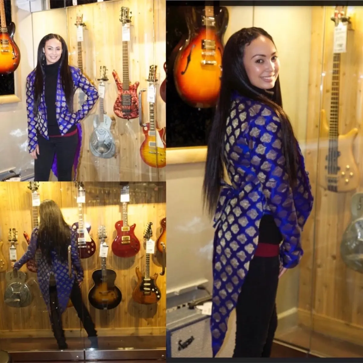Handmade silk conductors jacket