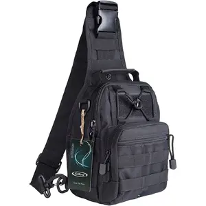 Outdoor Tactical Bag Backpack, Military Sport Bag Pack Sling Shoulder Backpack Tactical Bag for Every Day Carry G4Free