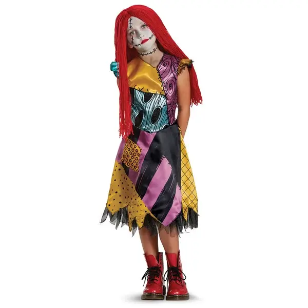 Girls Sally Deluxe Costume