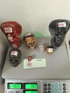 Skullis Live streaming claimed 1 crystal sculptures