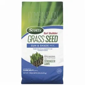 Scotts Lawn  32 lbs Turf Builder Grass Seed Sun & Shade Mix