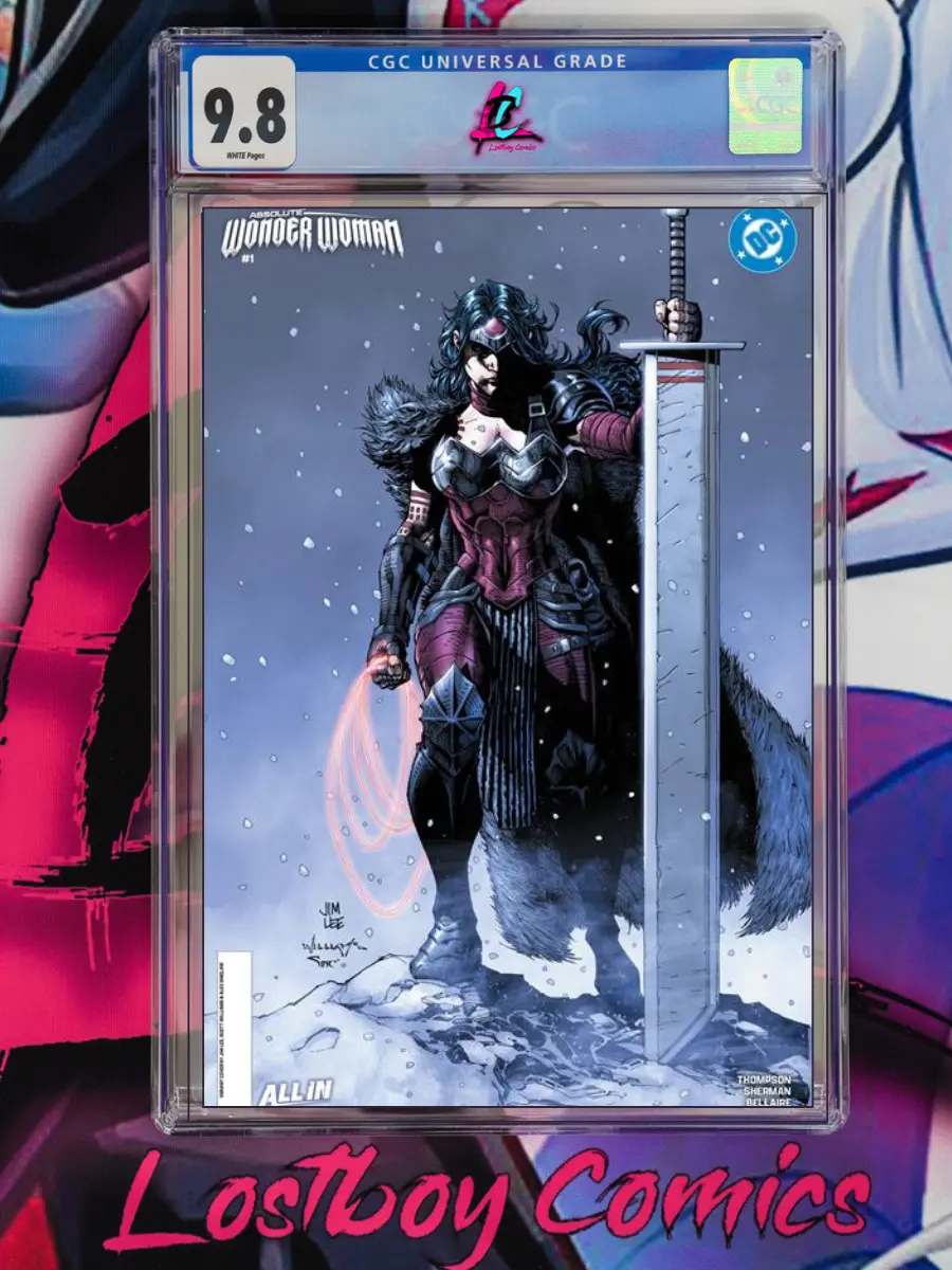 ABSOLUTE WONDER WOMAN #1 JIM LEE CGC 9.8