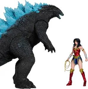 DC Justice League Monsterverse Wonder Woman VS Atomic Blast Godzilla 2pk Action Figure