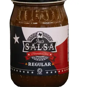 Ira's Salsa Regular Salsa Flavor - 16oz Jar, Fresh & Natural Organic Dip, Gluten-Free, Lactose-Free, Perfect for Appetizers or Side Dishes