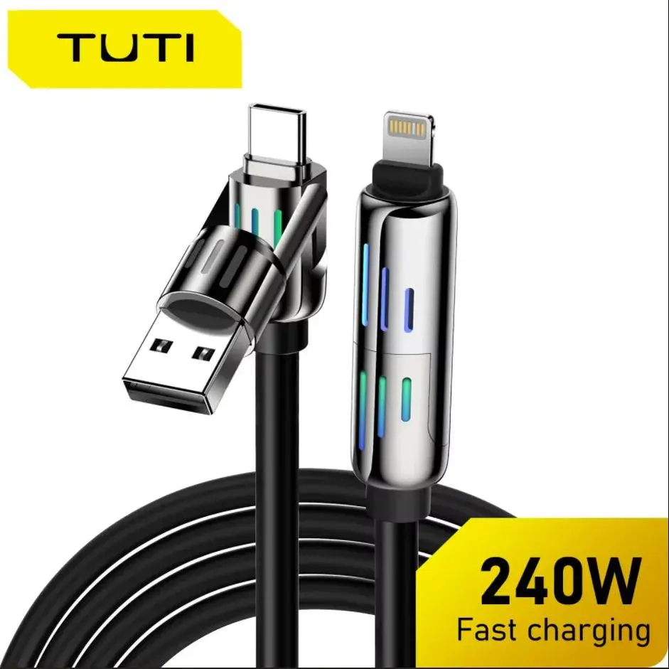 TUTI-USB Power Cable for Electronic Devices and Smartphones Charger Cellphone Computer
