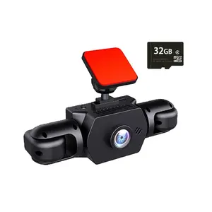 Car WiFi Dash Cam 4K HD Night Vision, Wide-Angle Car Dvr with 5 Lenses, GPS Driving Track, Button Cell Battery Included, Car Dashcam, Car Dash Camera, Car Driving Recorder