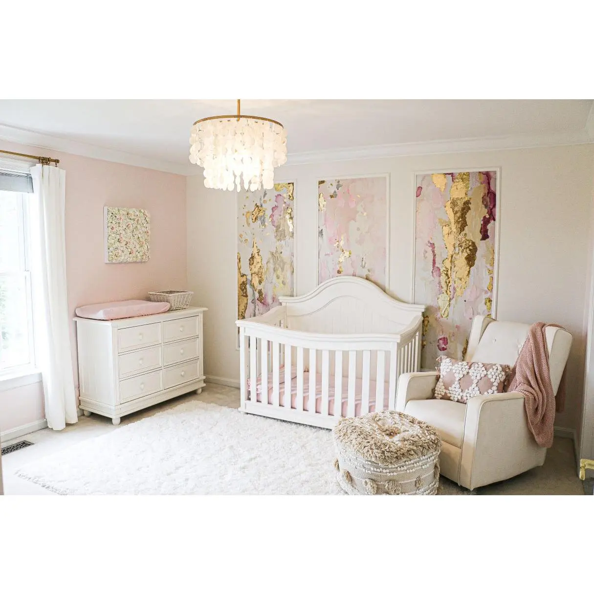 Ooops We Printed an Extra! "Mimosa" Oversized Wall Mural 10' Tall x 15' Wide Peel and Stick