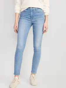 Old Navy Women's High-Waisted Rockstar Super-Skinny Jeans