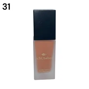 ABCbabes Hydra Matte Foundation Shade #31 Deep Tan Warm Golden Undertone Hydrating Liquid Makeup Moisturizing Hydrate Cosmetic