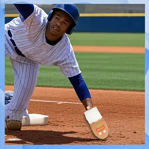 Adult Baseball & Softball Sliding Glove - Elastic Compression, Rubber Material, Unisex Youth, 13cm Wide, 26cm Tall, Baseball Equipment | Playful Design | Rubber Glove