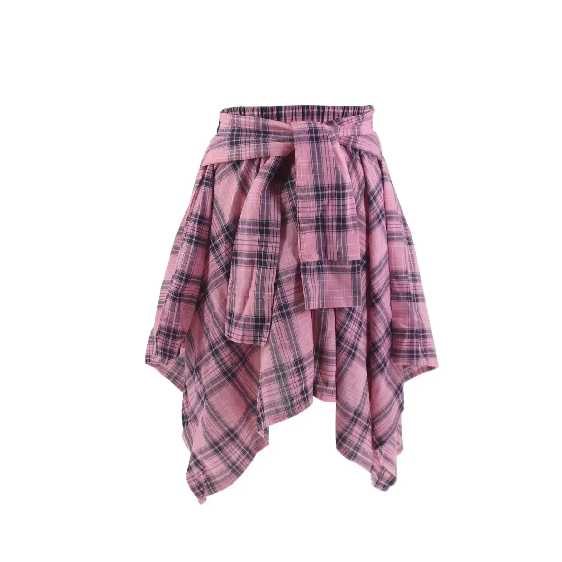 Fashionable high waisted waist belt slim fit skirt, perfectly showcasing curves, ideal choice for daily casual wear, fashionable half sleeve designRAIMENTRY Fashionable high waisted waist belt slim fit skirt, perfectly showcasing curves, ideal choice for daily casual wear, fashionable half sleeve designRAIMENTRY