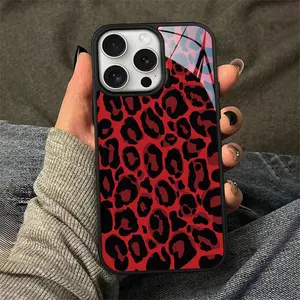 Fashion Leopard-pattern Phone Case, Anti-drop Protection Cellphone Protective Case, Total Protective Shockproof Mobile Phone Cover Protector for Iphone, Casing, Smartphone