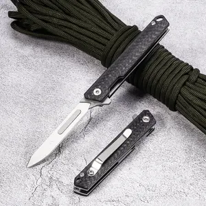 Convenient EDC multifunctional folding knife, pocket, fruit, craft knife, including replaceable blades, suitable for outdoor leisure activities and holiday gifts, Pocket Knives To Carry, Knives To Carry