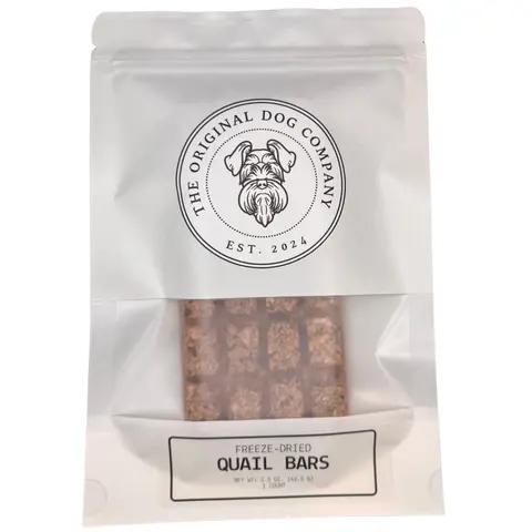 Freeze-Dried Quail Bars for Dogs & Cats | Treat and Training Treat