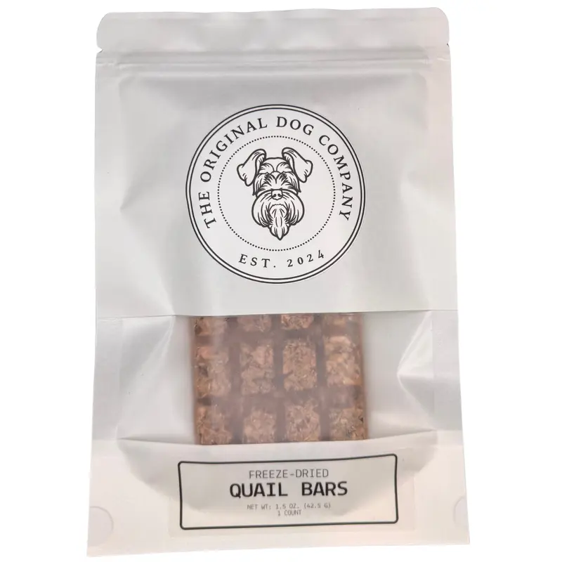 Freeze-Dried Quail Bars for Dogs & Cats | Treat and Training Treat