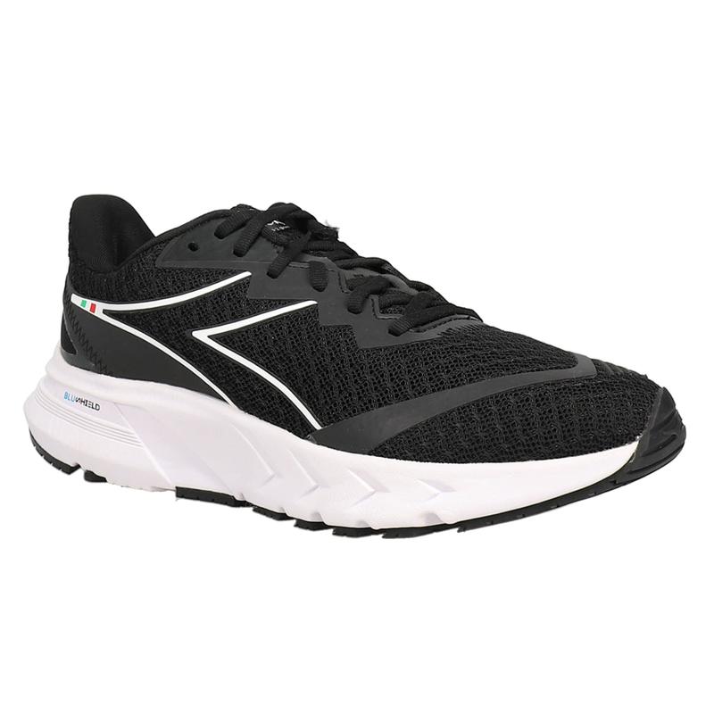 diadora Womens Mythos Blushield Volo 2 Glam Running Sneakers Shoes - Black