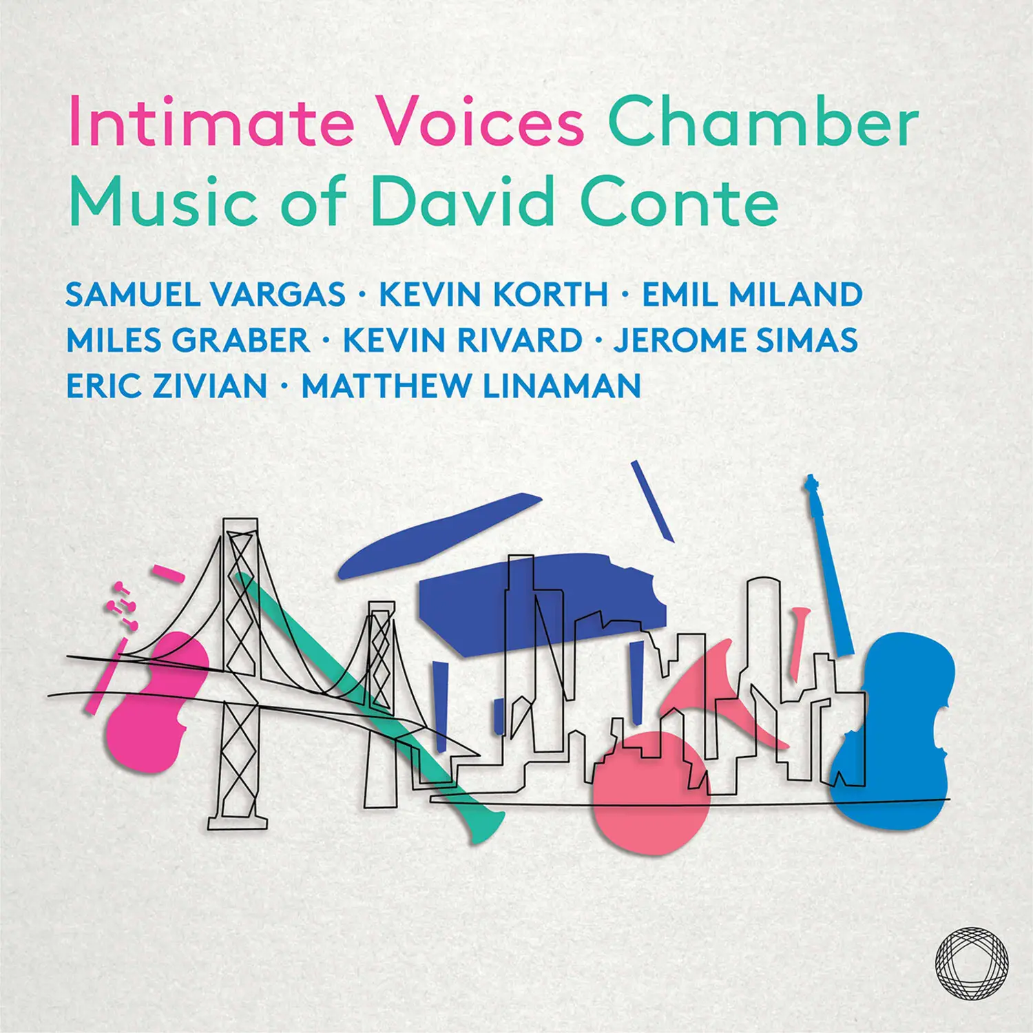 Vargas,Samuel - Intimate Voices - Chamber Music of David Conte  [COMPACT DISC - CD]