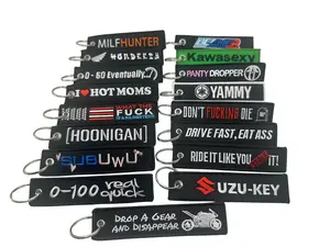 PrimeSecrets Keychains for Motorcycles Scooters Cars Mopeds Backpacks and Gifts for Men Women Double Sided Scratch Resistant with Double Ring Design