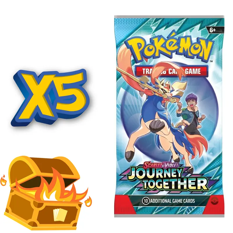 pokemon journey together booster box promo card Pokémon TCG: Scarlet & Violet: Journey Together main image 1