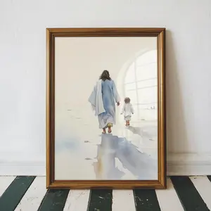 Christian Posters, Christian Portrait, Jesus Home Decor Easter