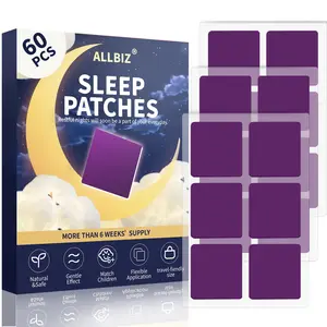 Sleep Patches,60pcs Gentle Sleeping Patches,Skin-Friendly Aid Patches Last All Night for Adults, bedtime stickers Healthcare Natural Huawei Solution