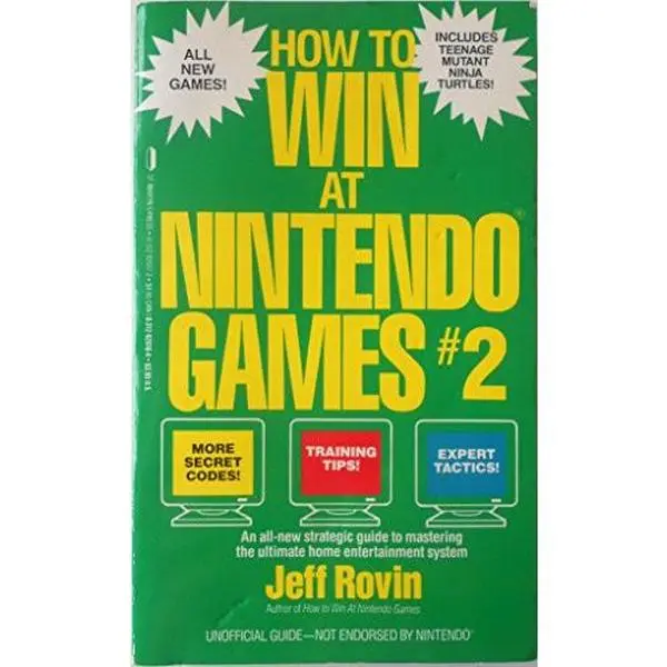 USED Book - How to Win at Nintendo Games 2 by Jeff Rovin (Paperback) - english
