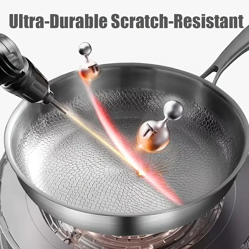 11.02-inch titanium frying pan with lid