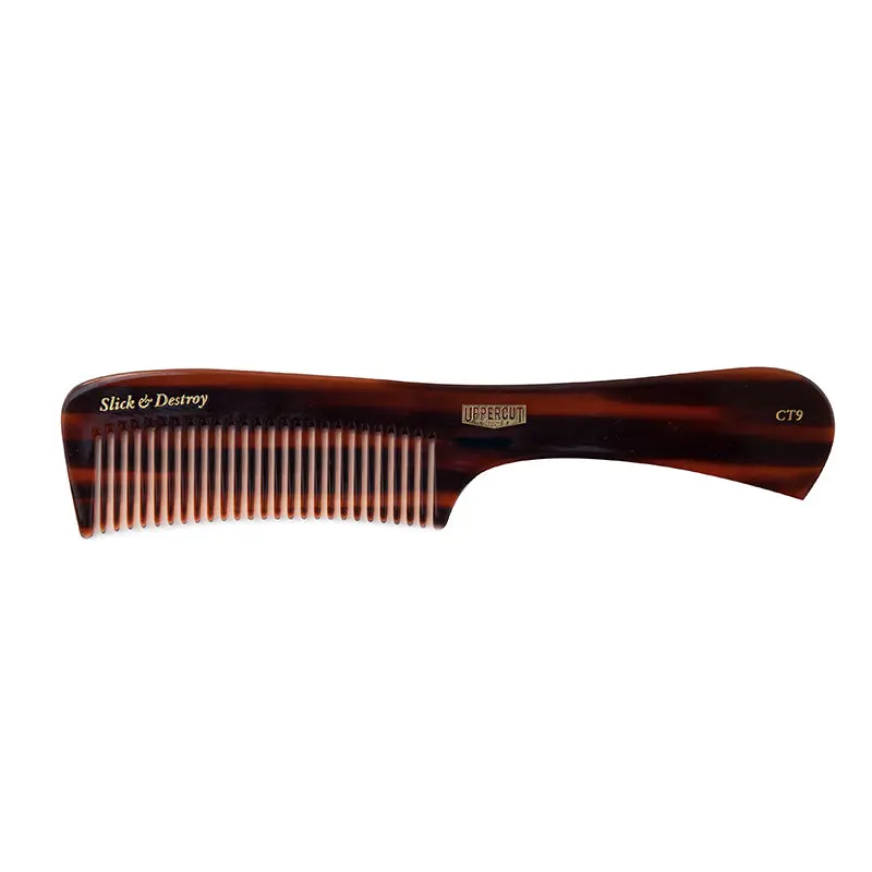 Uppercut Deluxe CT9 Styling Comb for Precision Control, Lightweight Hair Care Tool for Men with Medium to Long Hair, Hair Care Comb