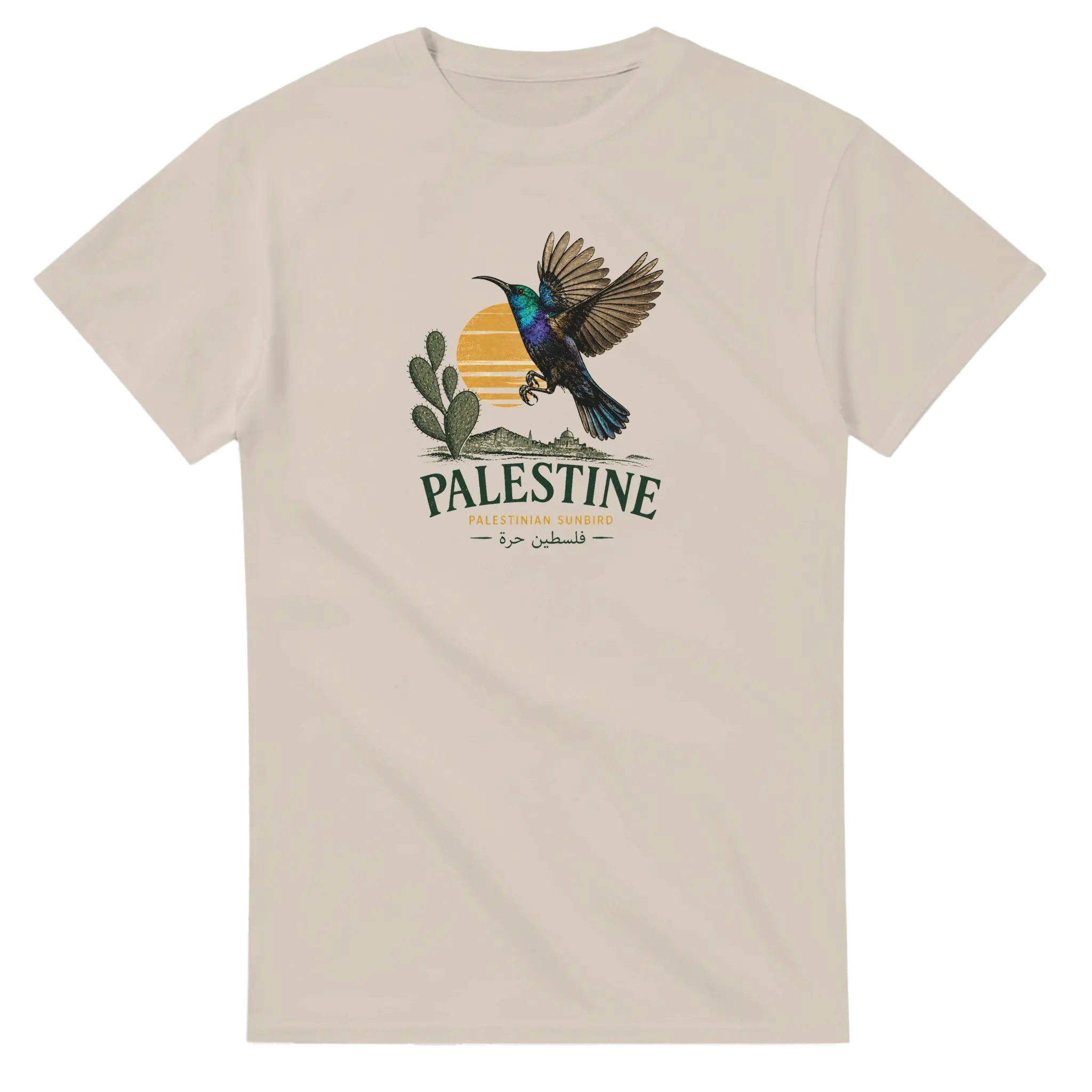 Palestinian Sunbird Heavyweight Unisex Crewneck T-shirt