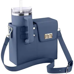 Purse,Water Bottle Bag Outdoor Portable Crossbody Bag  Cup Holder with Strap Women's  Bags T1