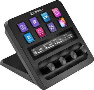 Elgato Stream Deck+ – Audio Mixer, Customizable Touch Dials & LCD Keys for Content Creators, Streaming, Gaming, Works with Mac, PC & Wave Smartphone