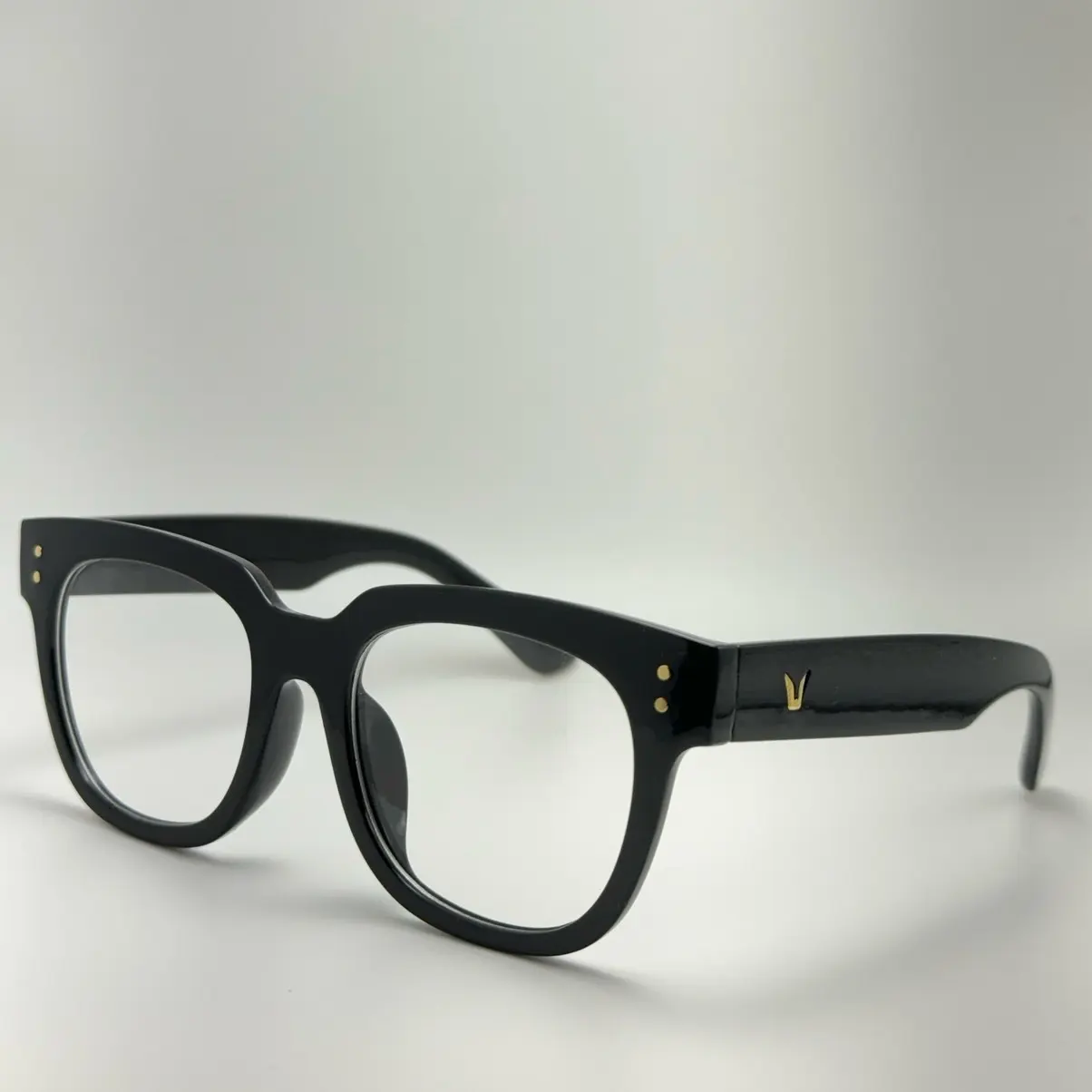 Unisex Anti-Blue Light Full Rim Square Eyeglasses - Trendy Acetate Frame, Stylish Design, Classic Casual Fashion Eyewear with Blue Light Blocking Lens