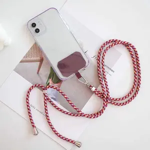 Anti Loss and Anti-theft Mobile Phone Strap Set, Phone Lanyard, 1 Set Decorative Phone Strap & Phone Patch, Mobile Phone Decoration Accessories for Women & Girls