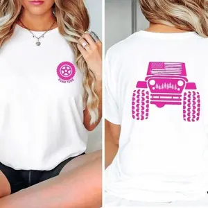 Pink Tire Offroad Shirt, Girl Power, US Offroad, 4WD, Feminist Shirt, 4wd Flag USA, Offroad for Women,Offroad lover,4x4 Oversized