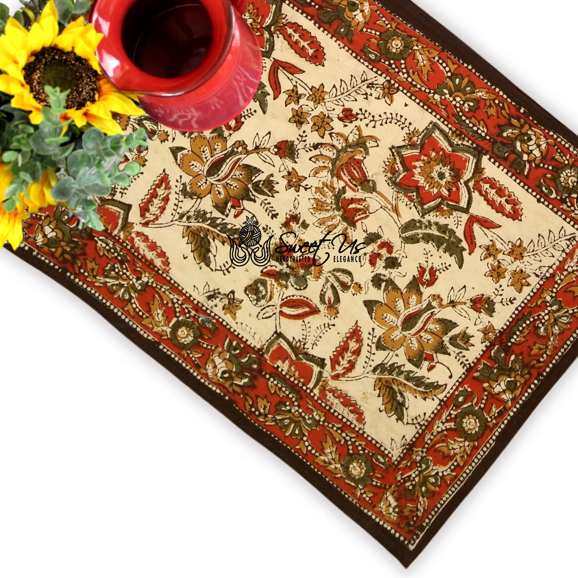 Suvarna Hand-Blocked Cotton Placemats (Set of 4)
