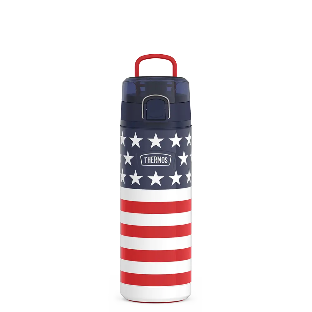 24oz Icon™ Water Bottle with Spout - American Flag