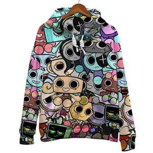 Dandy's World Pullover Hoodie, Characters Dandys World 3D Hoodie, Trendy Hoodie