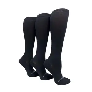 3 Pairs Black (Standard & Extra Wide) FB