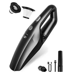 Handheld Vacuum Cordless, Car Vacuums Powerful with Rechargeable Battery, Portable Hand Held Vacuum Cordless with Washable HEPA Filter, Mini Vacuums Kit for Men and Women
