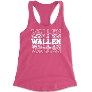 Wallen Country Music Western Racerback Tank Top for Women