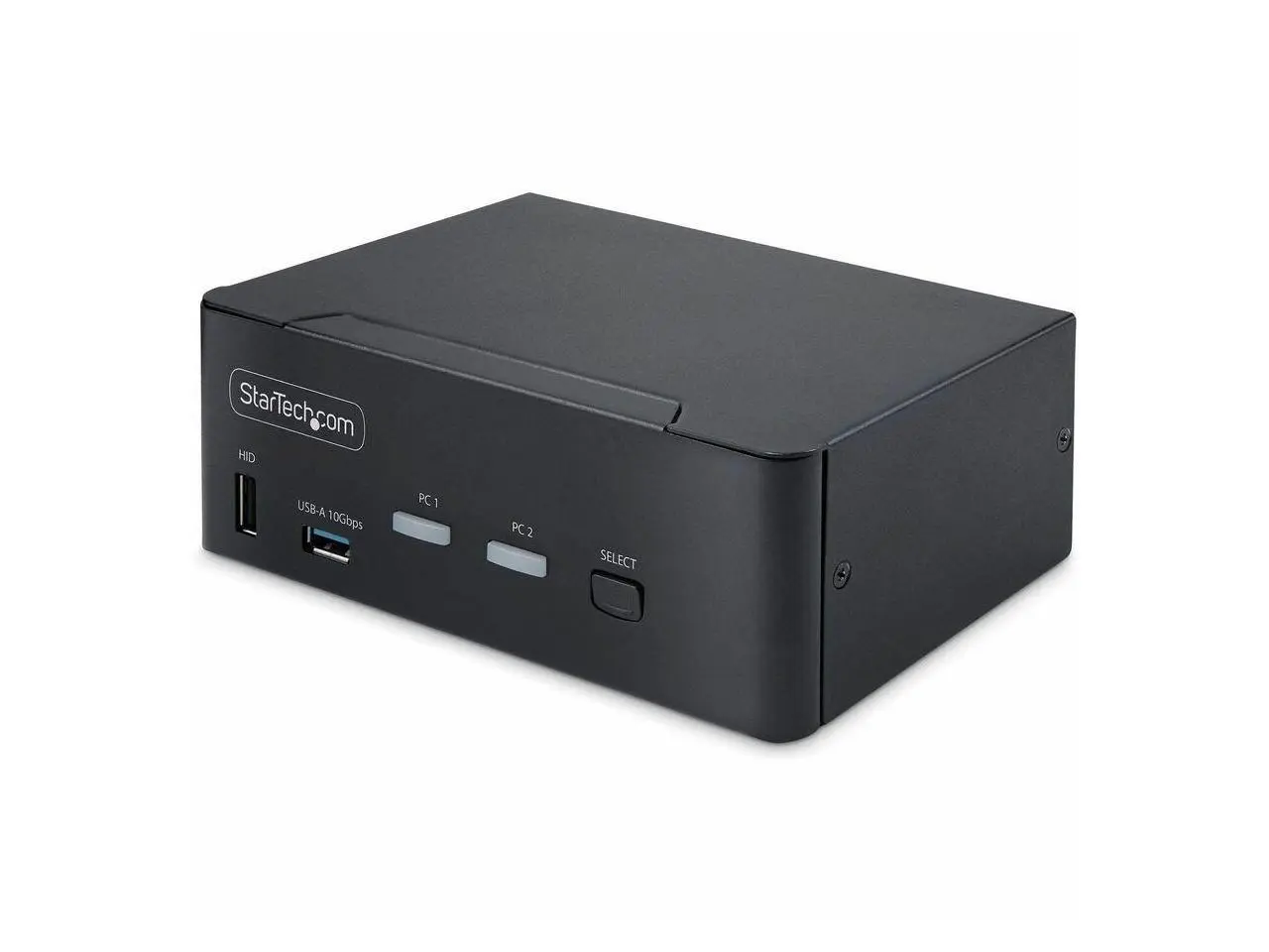 StarTech 2-Port Dual-Monitor DisplayPort 1.4 KVM Switch - 8K 60Hz / 4K 144Hz - 2x USB 10Gbps Ports - Hotkey Switching - TAA Compliant (P2CDD143 KVM SWITCH)