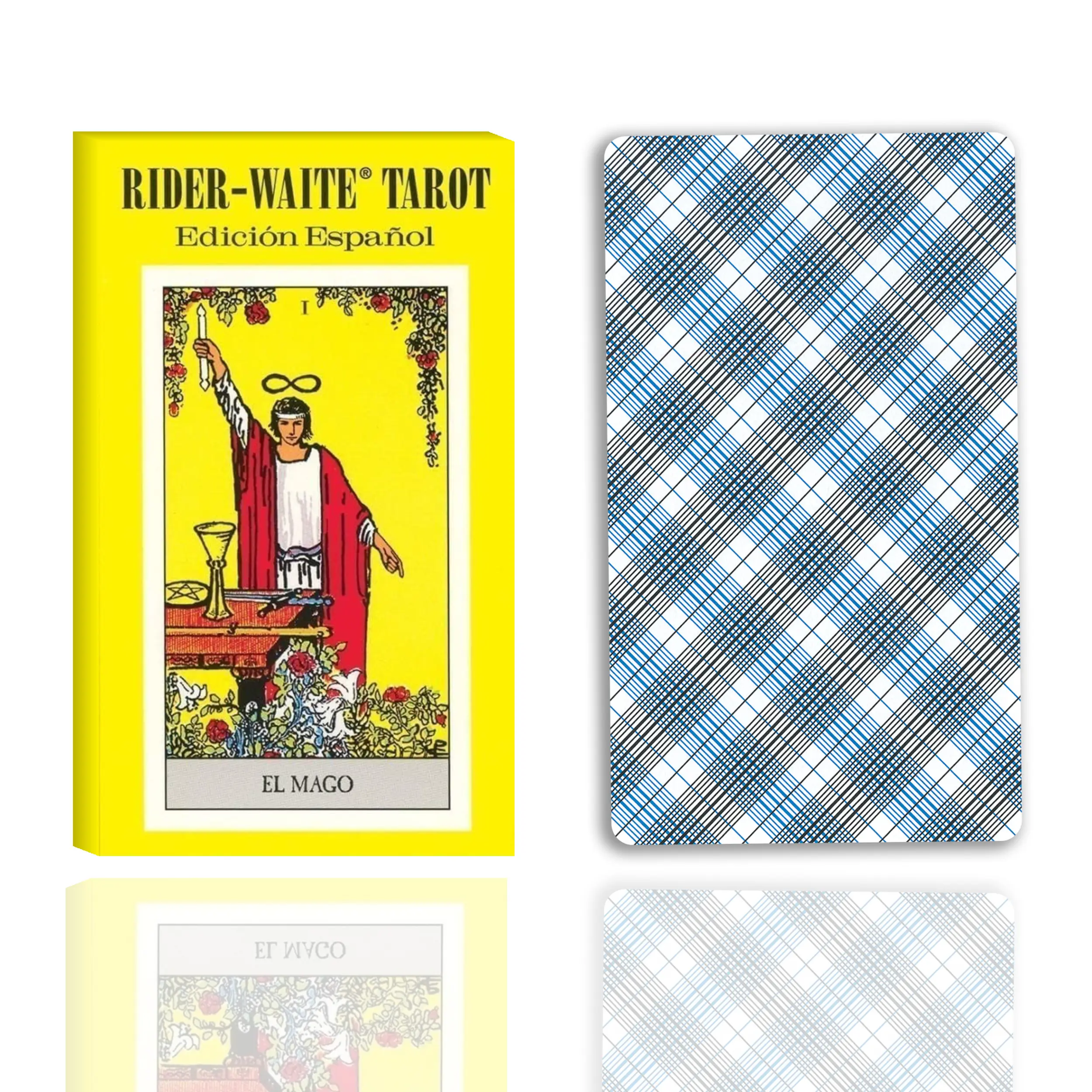 SPANISH EDITION Rider Waite Tarot - 78 Tarot Cards & Guidebook; divination tool, tarot reading, psychic reading, fortune, spiritual, unique tarot, oracle cards tarot reading