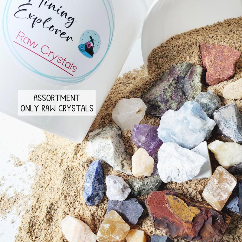 Gallon Mining Bucket | Raw Crystals Only